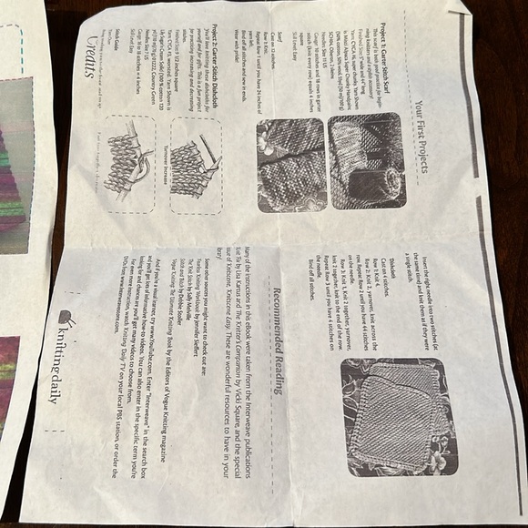 Circular knitting needles, miscellaneous knitting notions and patterns - Picture 8 of 10